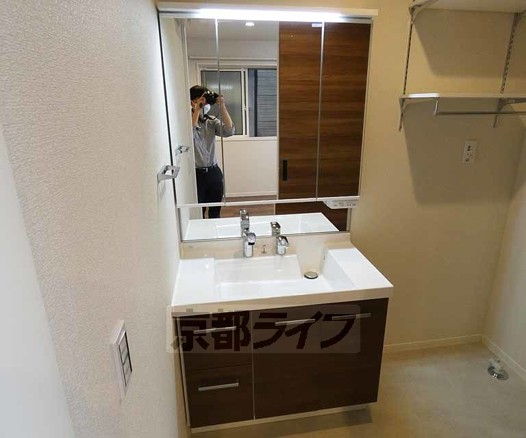 洗面設備　洗面所です。