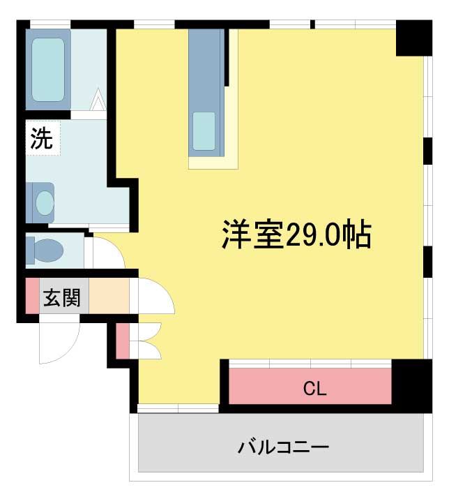 キャッスルプラザ西宮の間取り
