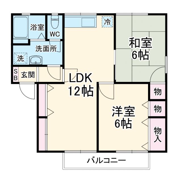 アークヒルズ Aの間取り写真
