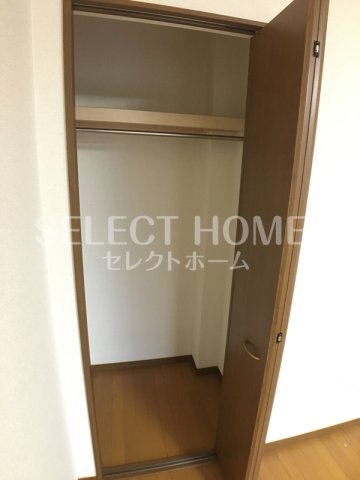 収納　十分な収納スペースがあります