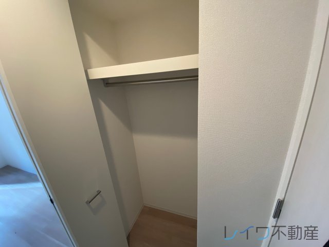 収納　十分な収納スペースがあります