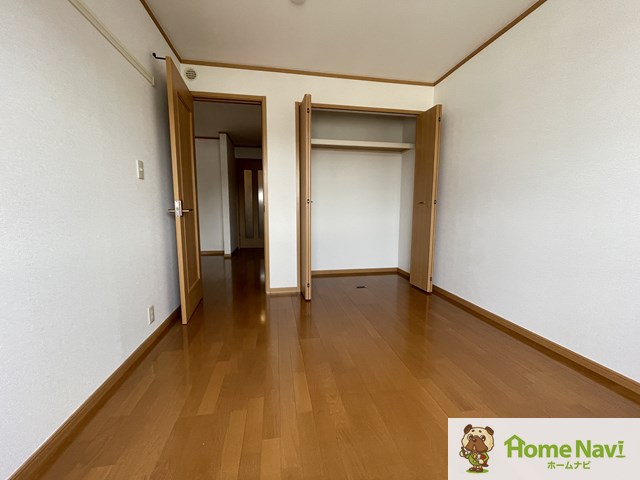 収納　大きな収納で荷物もすっきり片付きます。