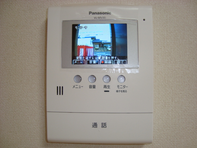 セキュリティ　カメラ付インターホン