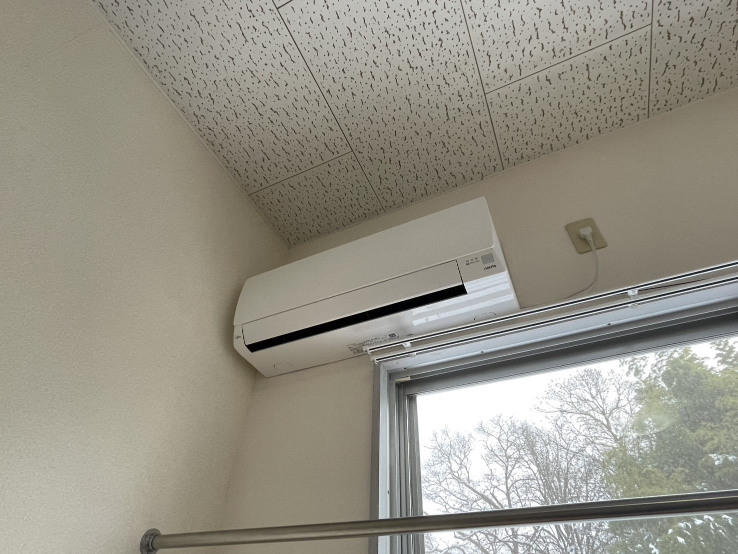 その他設備　エアコンで一年中、快適に過ごせますね。