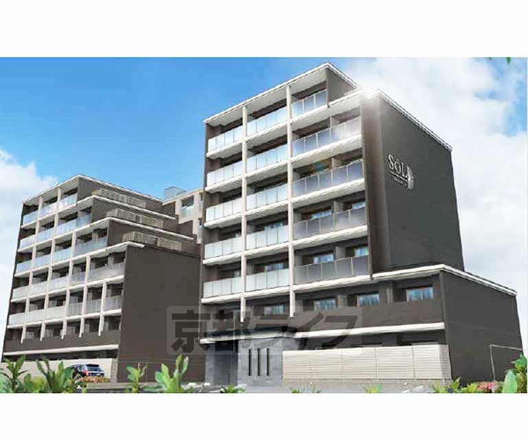 建物外観　予想図、完成予想図