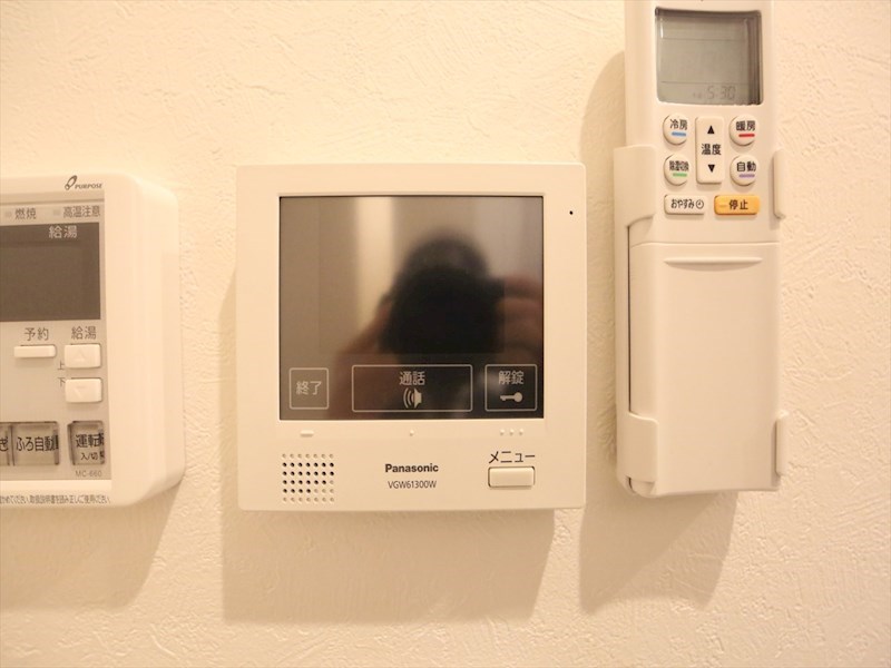 セキュリティ　ＴＶモニター付インターホン