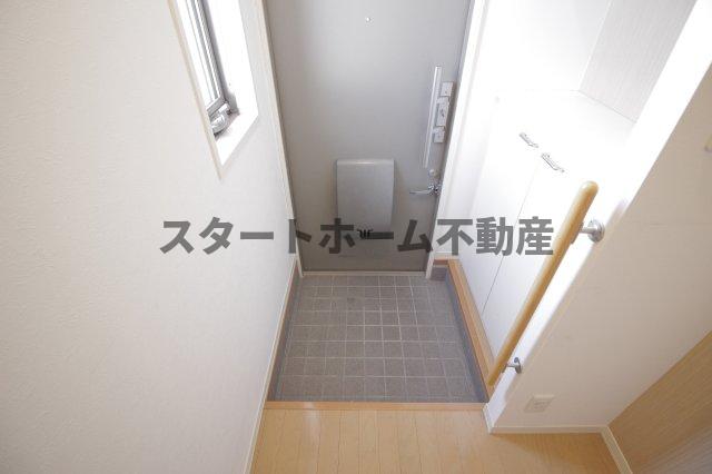 玄関　ゆったりとした玄関です