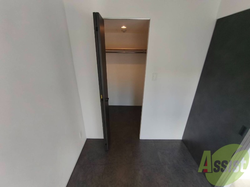 収納　洋室にはクローゼットがあるのですっきり片付きそうです。