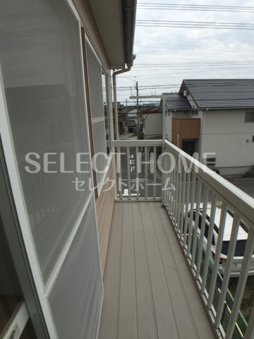 バルコニー　広々としたバルコニーです 同型タイプ