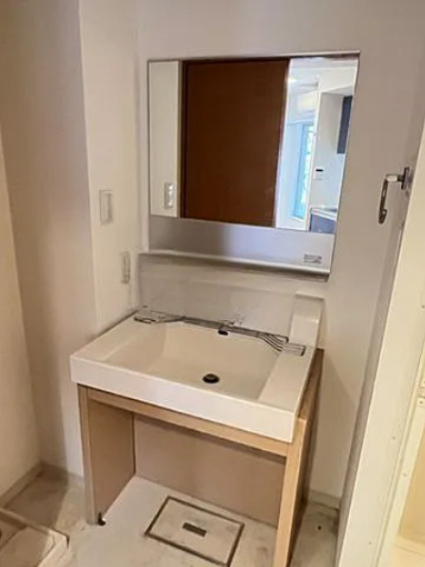 洗面設備　別号室のお写真でございますので、参考程度にご覧くださいませ。