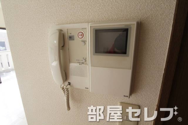 セキュリティ　モニターホンで安心ですね。