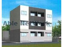 建物外観　完成模型図