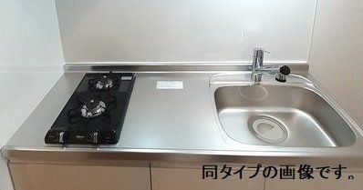 京成押上線 青砥駅 徒歩14分 10階建 築3年のキッチン写真