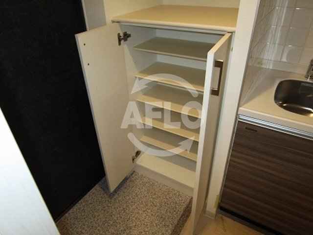 玄関　スワンズシティ大阪城ノース　収納