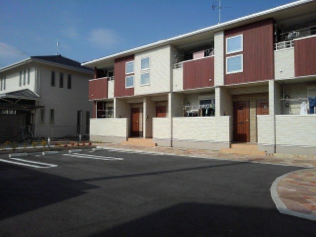 駐車場　車をお持ちの方に嬉しい駐車場付きの物件です