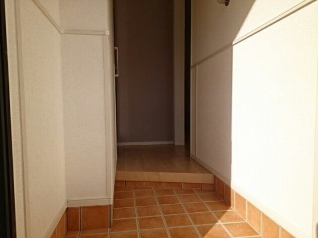 玄関　ゆったりとした玄関です