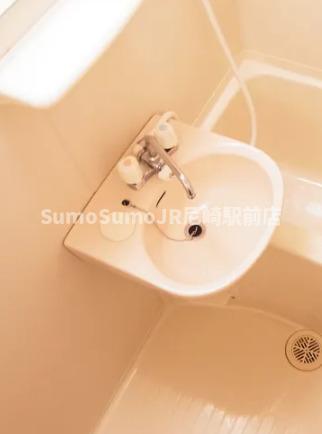 洗面設備　広い洗面スペース