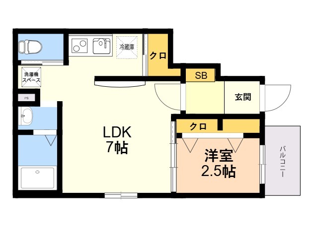RESIDENCE城西の間取り写真