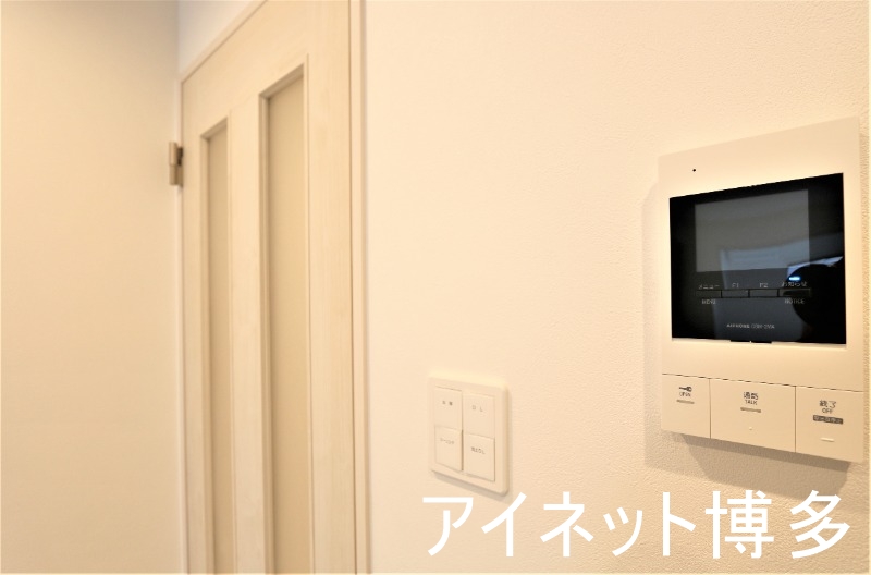 セキュリティ　来客時はこちらで確認できます