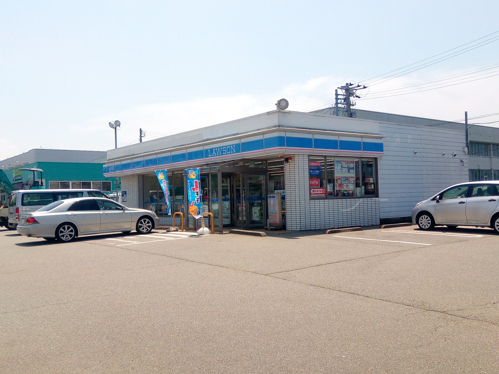 コンビニ　ローソン野々市粟田店（コンビニ）まで464m