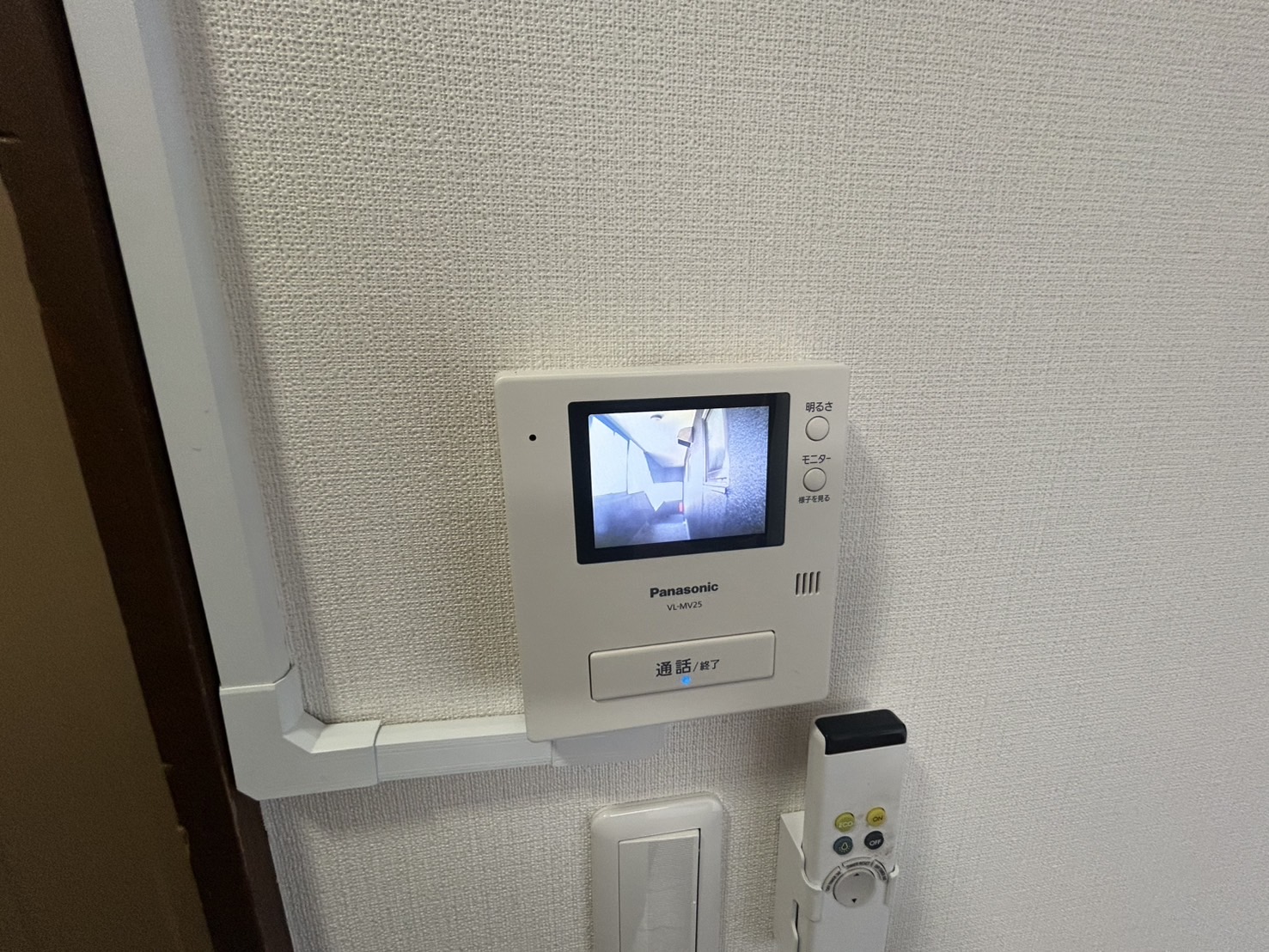 セキュリティ　写真は内装済み別号室