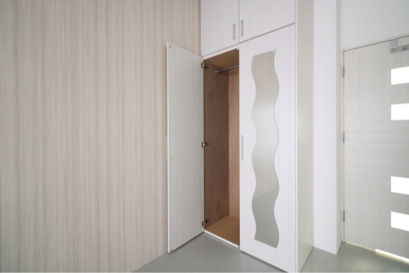 収納　大荷物でも安心。