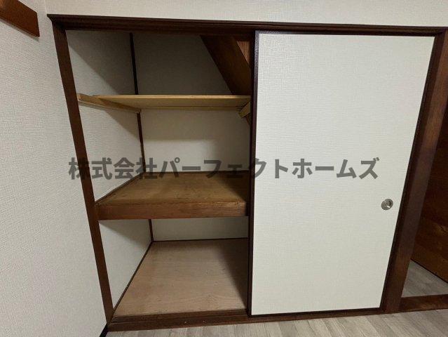 収納　便利な収納スペースです