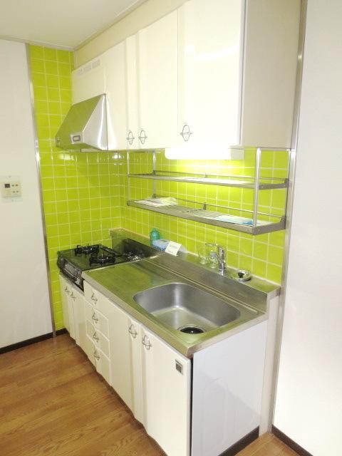 キッチン　★２口ガスキッチン★