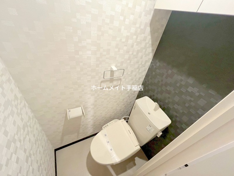 トイレ　ウォシュレット付きで快適な環境です♪