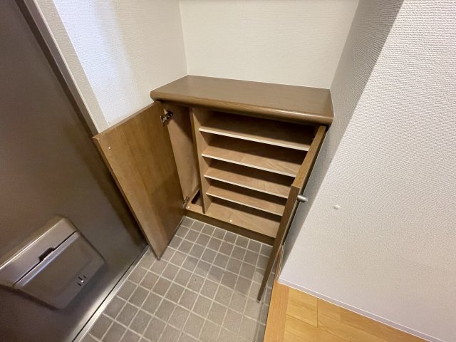 収納　シューズボックス完備◎