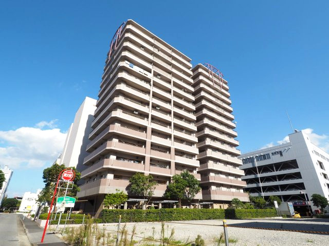 建物外観　稲毛海岸駅に近い14階建ての賃貸マンション★