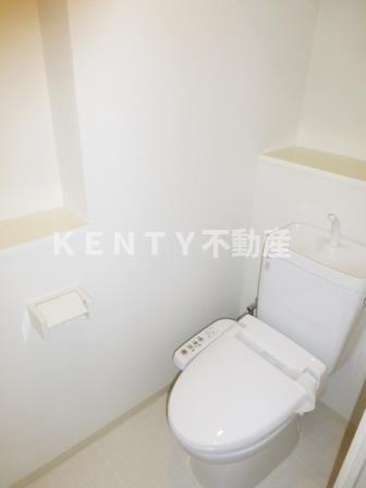 トイレ　トイレもきれいです