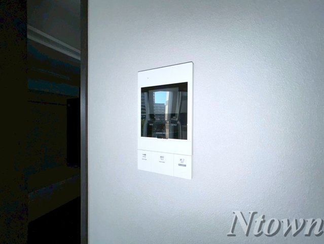 セキュリティ　モニター付きインターフォンです。