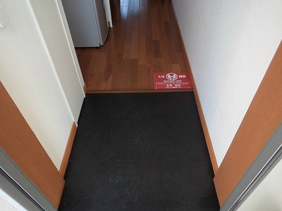 玄関　現状を優先します