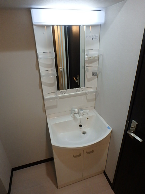 洗面設備　お手入れはここで