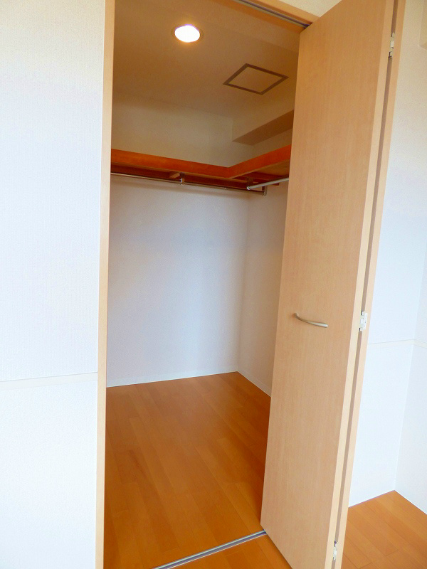 収納　ウォークインクローゼット