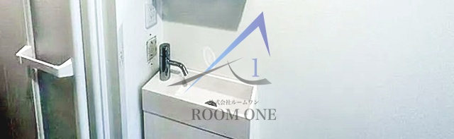 洗面設備　洗面台です。