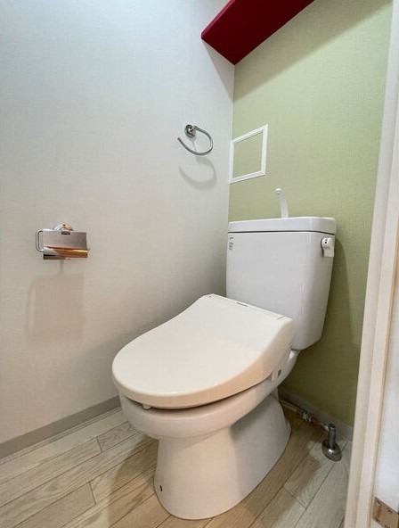 トイレ　うれしいウォシュレット付き便座