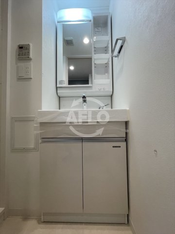 洗面設備　プランドール北浜　独立洗面台