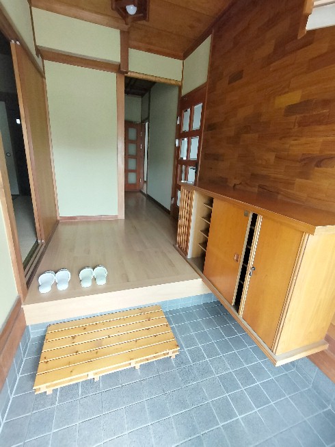 玄関　広い玄関♪
