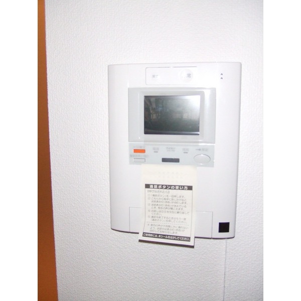 セキュリティ　テレビモニタ付