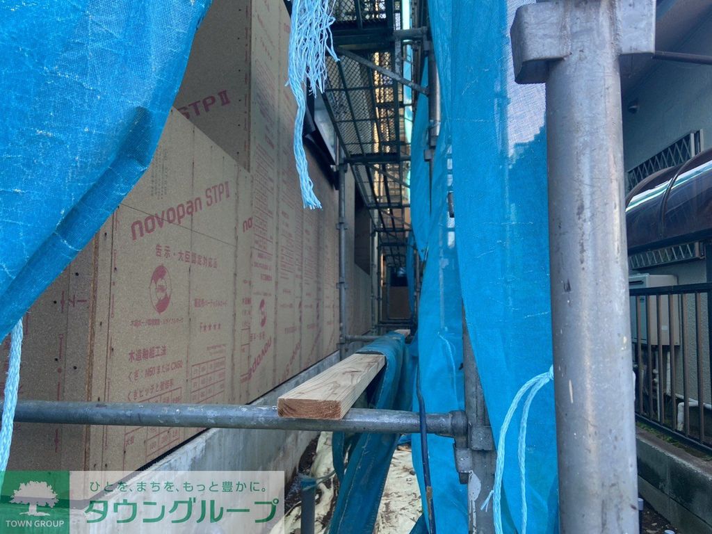 バルコニー　庭