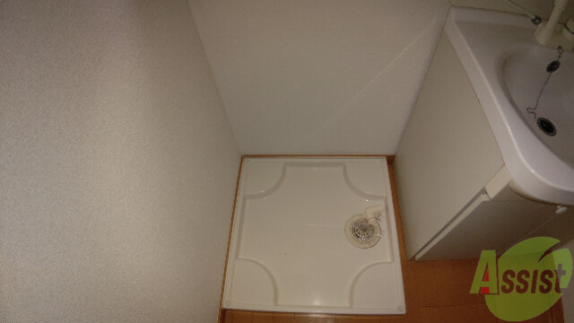 その他設備　洗濯機置場がありました。水漏れ対策がないと安心できませんよね