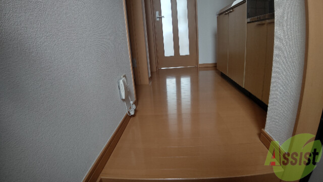 玄関　玄関を撮影しました。落ち着いた印象になっています。