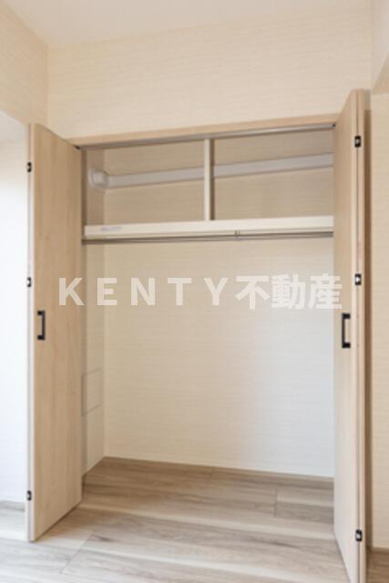 収納　十分な収納スペースがあります