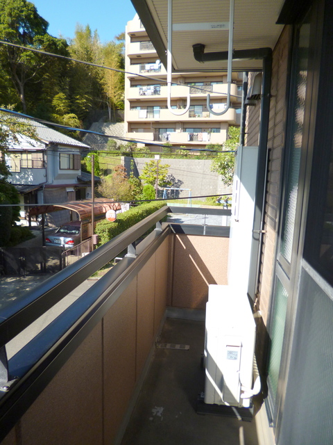 バルコニー　２階日当たり良好のバルコニー