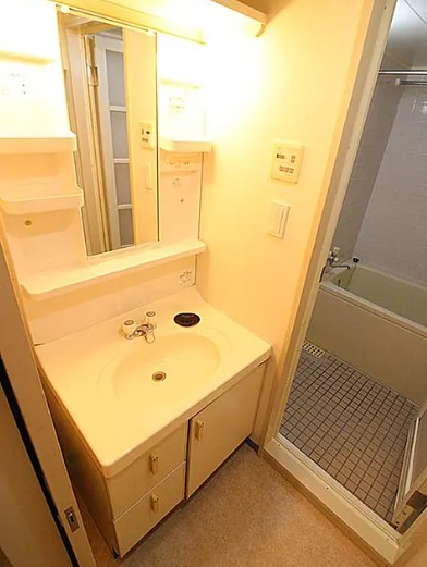 洗面設備　別部屋の参考写真です