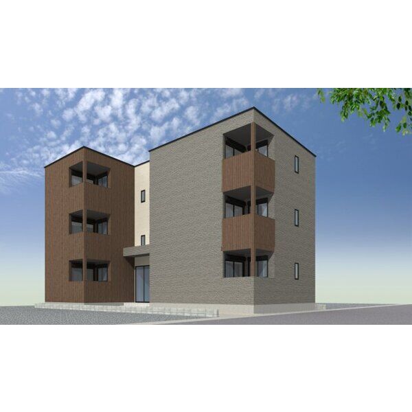 建物外観　外観パース