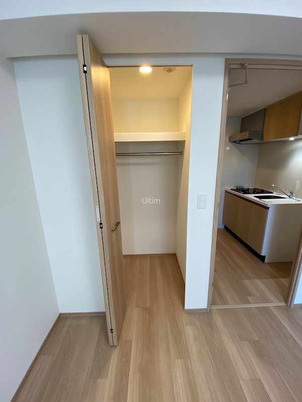 収納　同じタイプのお部屋の写真です。ご参考までに