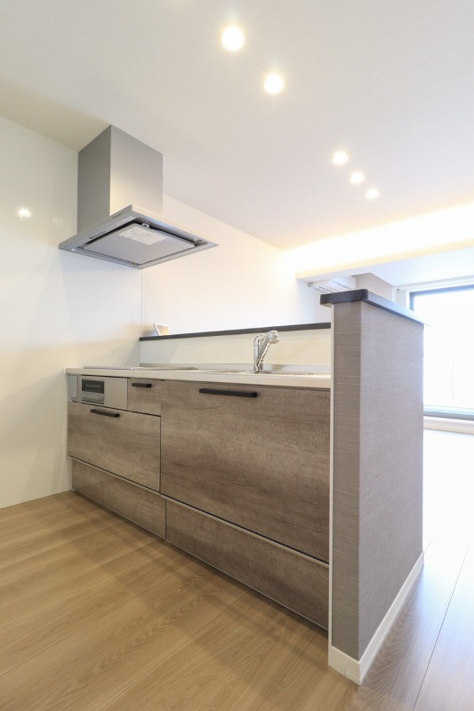 キッチン　図面と現状に相違がある場合には現状を優先